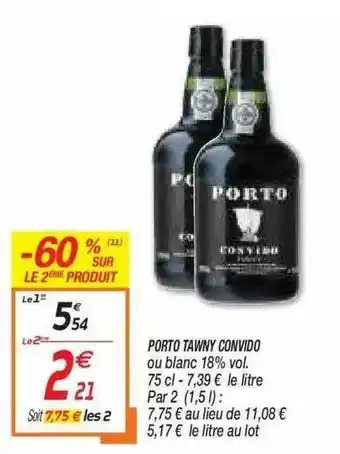 Netto Porto Tawny Convido offre