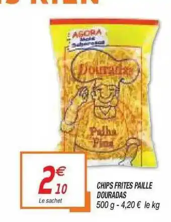 Netto Chips Frites Paille Douradas offre