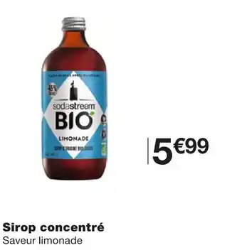 Monoprix Sirop concentré offre