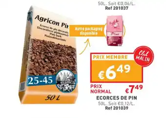 Ecorces de pin