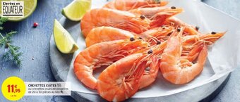 Intermarché Crevettes cuites offre