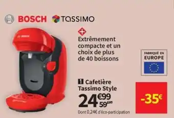 Conforama Cafetière tassimo style offre