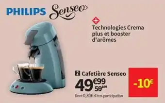 Conforama PHILIPS cafetière senseo offre