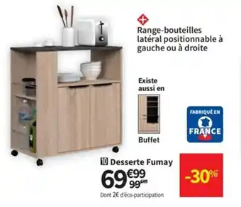 Conforama Desserte fumay offre