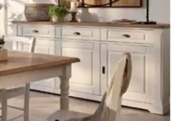 Conforama Buffet 3 portes 3 tiroirs cottage offre
