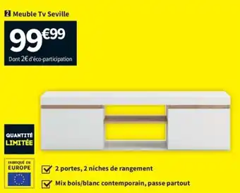 Conforama Meuble TV seville offre