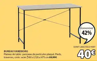JYSK Bureau vandborg offre