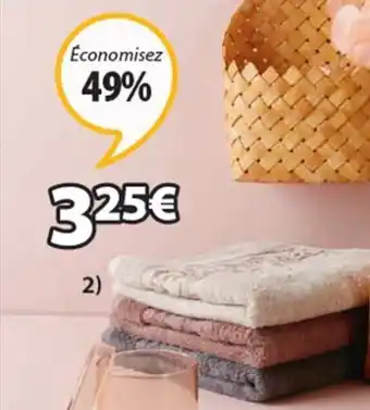 JYSK Serviette de toilette malpaso offre