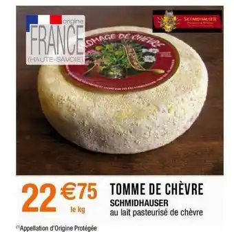 Migros Tomme De Chèvre Schmidhauser offre