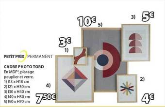 JYSK Cadre Photo Tord offre