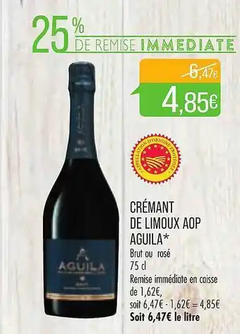 Match Crémant De Limoux Aop Aguila offre