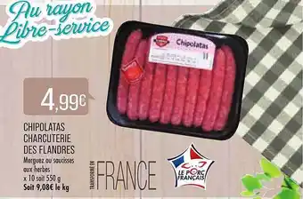 Match Chipolatas Charcuterie Des Flandres offre