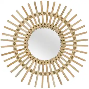 Action Miroir en bambou offre
