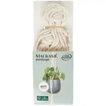 Action Support pour plantes en macramé Home Accents offre