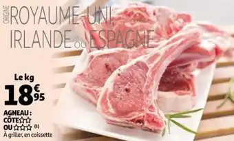 Auchan Supermarché Agneau: Côte Ou offre