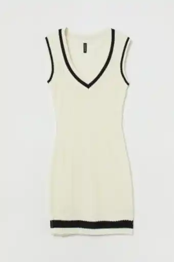 Robe sans manches en maille