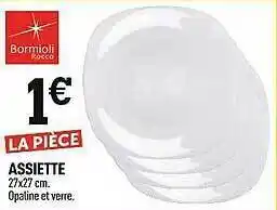 Centrakor Assiette offre