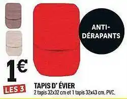Centrakor Tapis D'évier offre