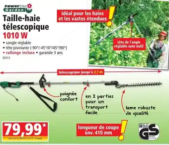 Norma Taille-haie télescopique offre