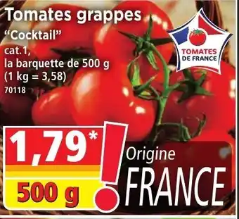 Norma Tomates grappes offre