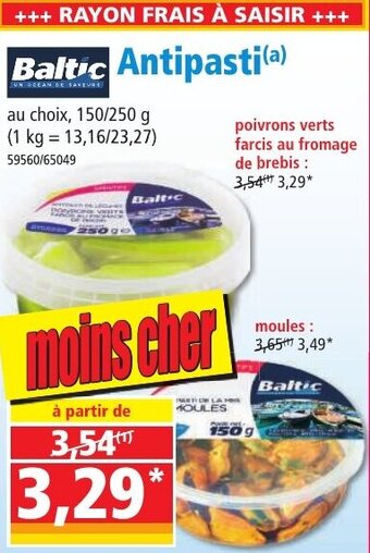 Norma Antipasti offre