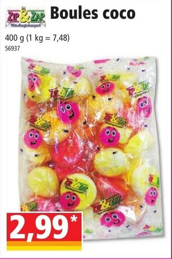 Norma Boules coco offre