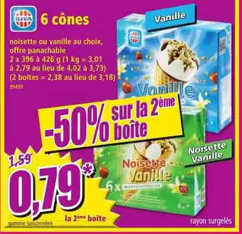 Norma 6 cônes offre