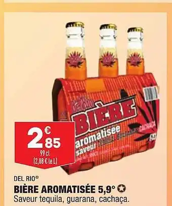 ALDI Bière Aromatisée 5,9° Del Rio offre