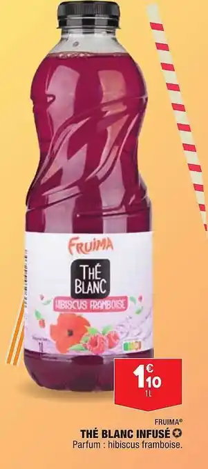 ALDI Thé Blanc Infusé Fruima offre