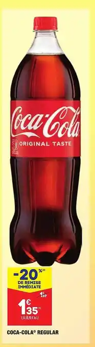 ALDI Coca-cola Regular offre