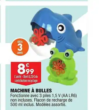 ALDI Machine à Bulles offre