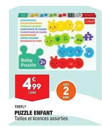 ALDI Puzzle Enfant Trefl offre