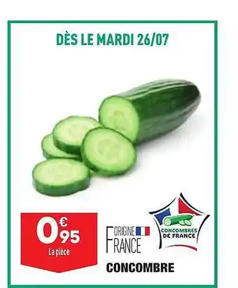ALDI Concombre offre