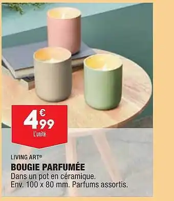 Bougie Parfumée Living Art