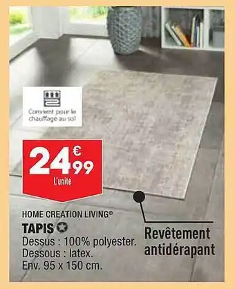 ALDI Tapis Home Creation Living offre