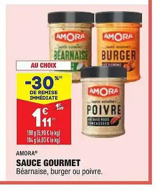 Sauce Gourmet Amora