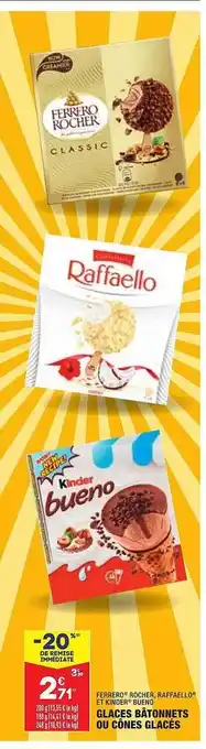 Glaces Bâtonnets Ou Cônes Glacés