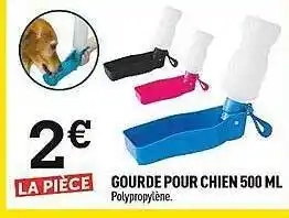 Centrakor Gourde Pour Chien 500 Ml offre