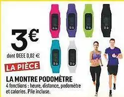 Centrakor La Montre Podomètre offre