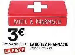 Centrakor La Boîte à Pharmacie offre