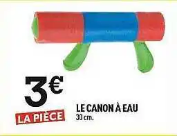 Le Canon Ă Eau