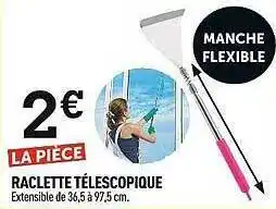 Raclette Télescopique