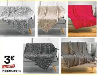 Centrakor Plaid 125 X 150 Cm offre