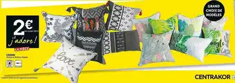 Centrakor Coussin offre