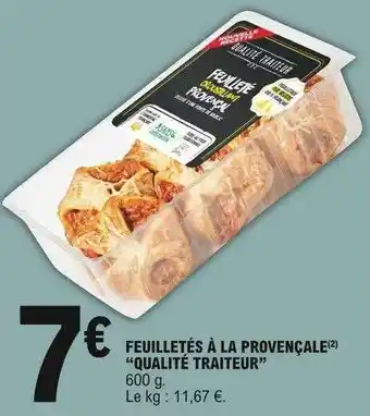 E.Leclerc Feuilletés à La Provençale offre