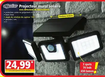 Norma Projecteur mural solaire offre
