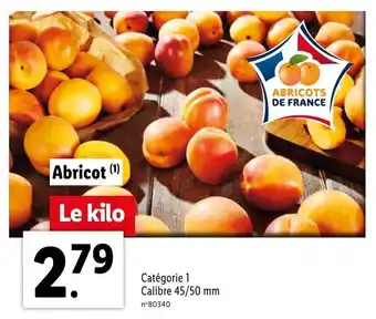 Lidl Abricot offre