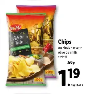 Lidl Chips offre