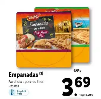 Lidl Empanadas offre