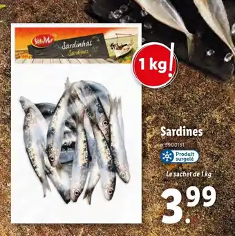 Lidl Sardines offre
